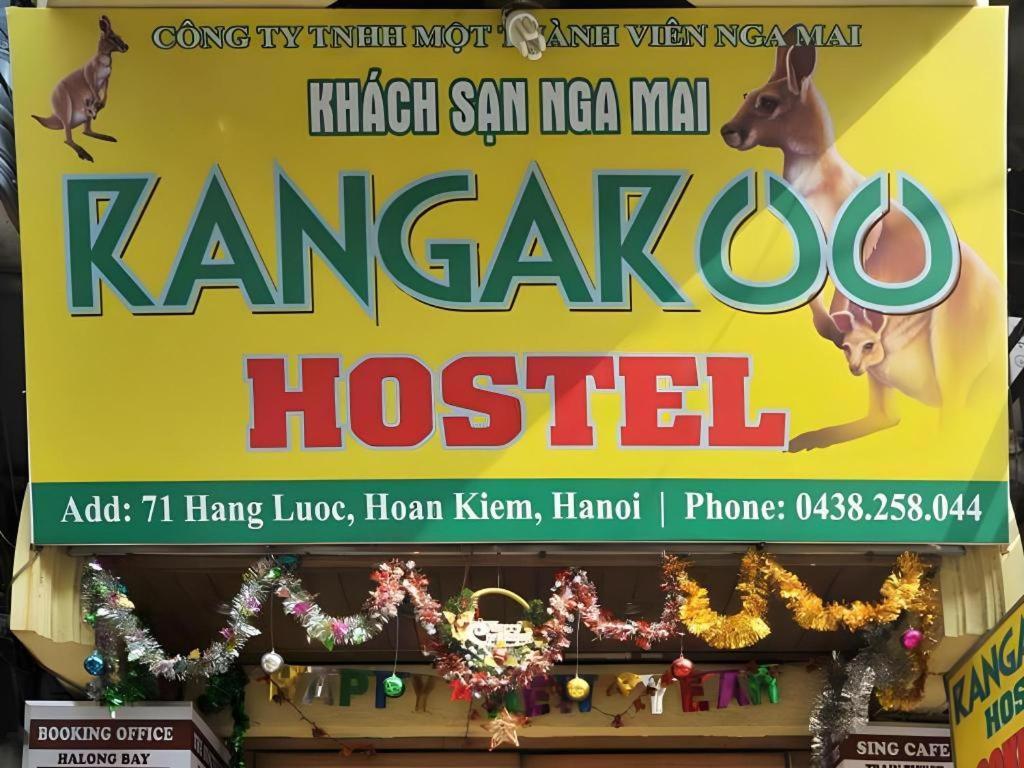 Kangaroo Hostel ฮานอย ภายนอก รูปภาพ
